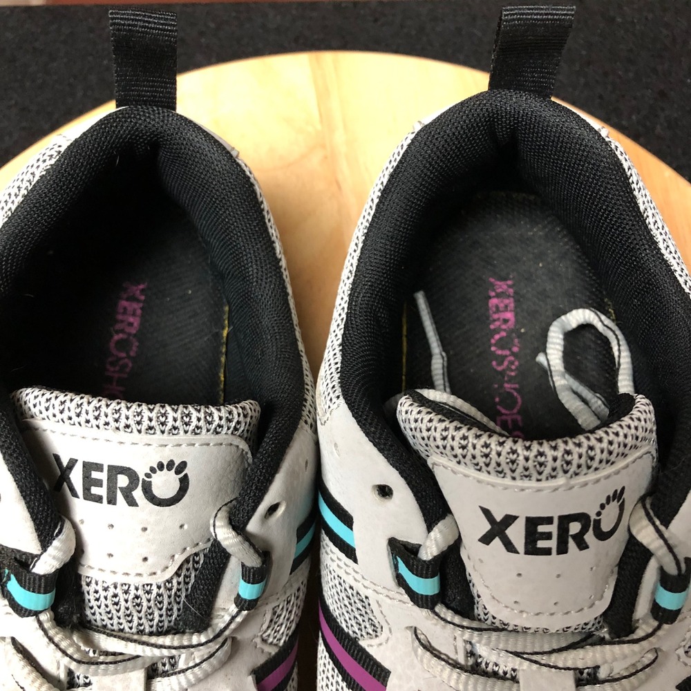 Xero Shoes Prio Womens 8.5 Barefoot Shoes Grey Purple Minimalist Running Outdoor - Picture 6 of 16
